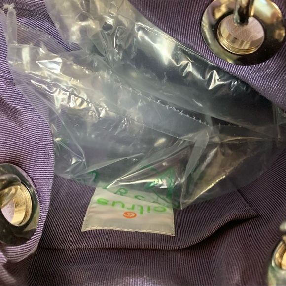 CITRUS brand Softest Bikini Embossed Croco Leather mini tote Lavender Handbag👛 - Picture 4 of 6